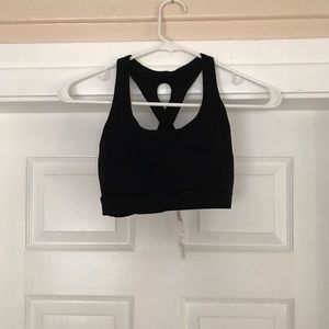 *SOLD* Lululemon black sports bra